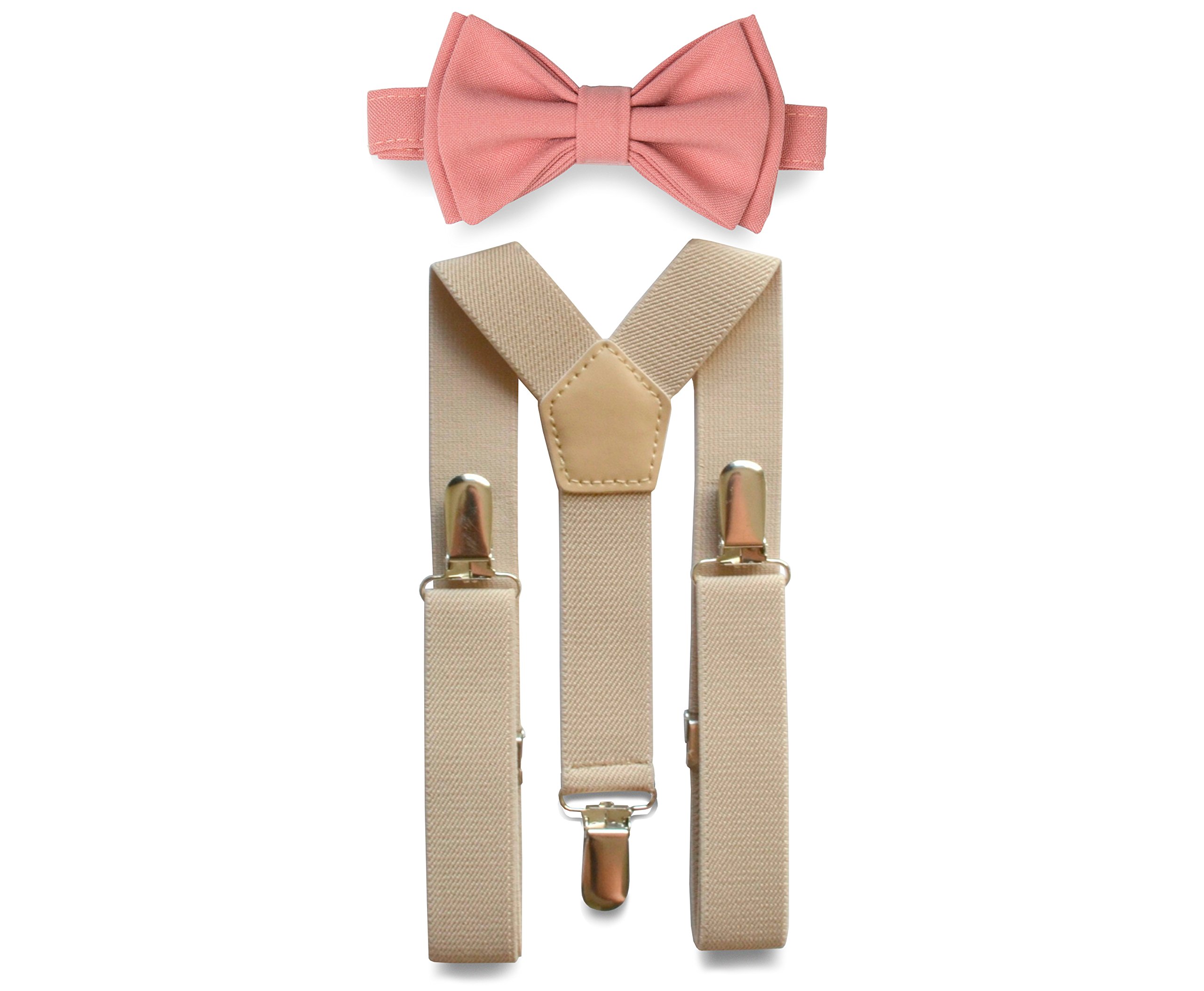 Stylish Baby & Toddler Suspenders with Bow Tie Set - Formal & Casual Outfits for Boys, Teens & Men - Perfect for Weddings, Parties & Photoshoots
