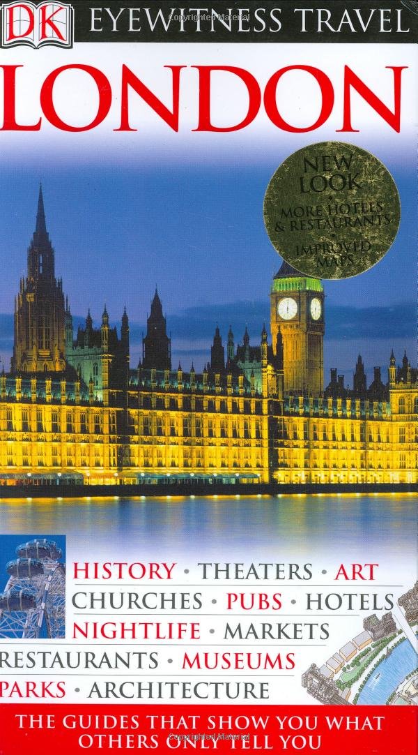London Eyewitness Travel Guide - Explore Top Attractions, Maps & Insider Tips | Perfect for Tourists & Travel Enthusiasts