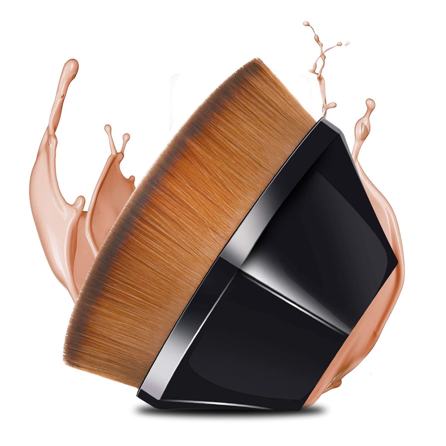 LA VENUST Flawless Flat Makeup Foundation Brush - Professional Cosmetics Brush for Women - Pack of 1 - Perfect for Liquid & Cream Foundation Application