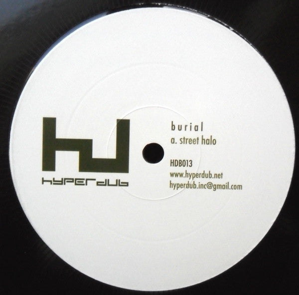 Burial - Street Halo HDB013 Hyperdub Vinyl Record | Electronic Music Album | Perfect for DJ Sets & Music Collectors