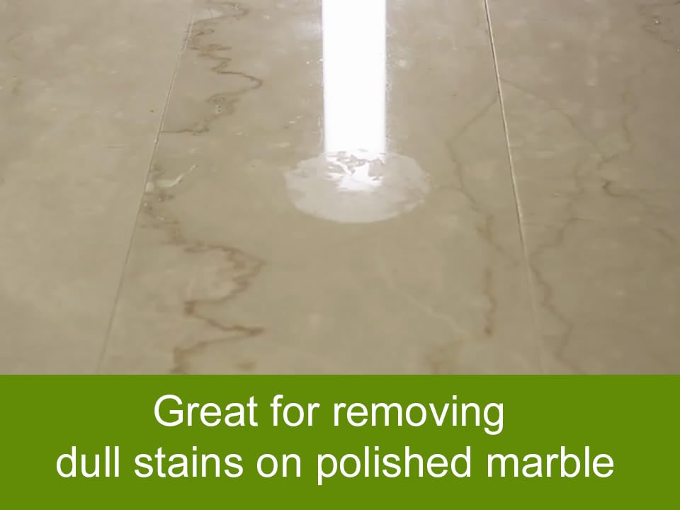 Virginia Fast L Kit - Quick Marble Restoration for Light Corrosion Stains | Repair & Polish Damaged Marble Surfaces | Perfect for Countertops, Floors & Architectural Features