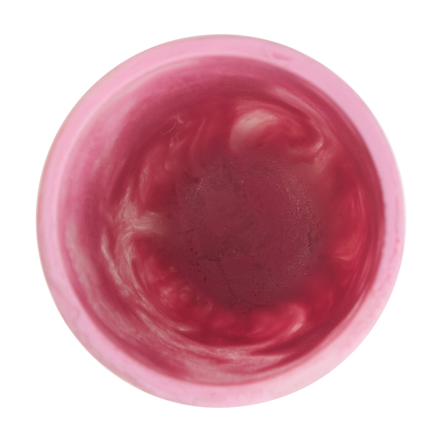 Kalinda Vase Fuchsia - Modern Ceramic Flower Vase for Home Decor, Wedding Centerpieces & Office Desk Decorations
