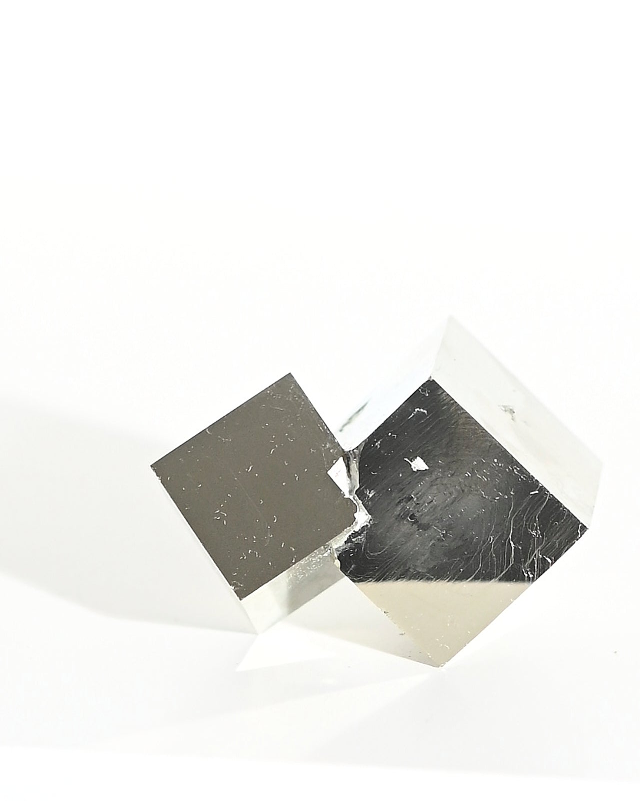 Pyrite Interlocking Cube Puzzle - 3D Brain Teaser & Stress Relief Toy for Adults & Kids | Perfect for Office, Travel, and Home Decor
