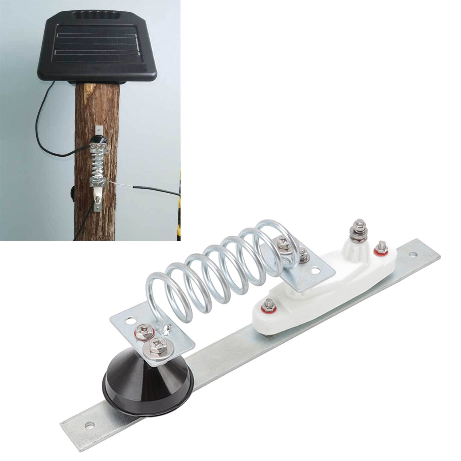 Electric Fence Diverter Kit - High Hardness Lightning Protector for Ranch & Pasture | Easy Installation | Weatherproof & Durable for Outdoor Farm Use