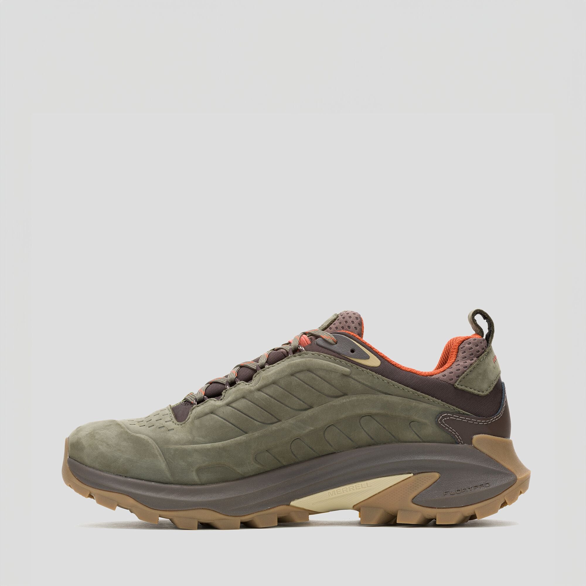 Merrell Moab Speed 2 LTR WP Men's Hiking Shoes - Waterproof Olive Trail Running Shoes for Outdoor Adventures & Mountain Trekking