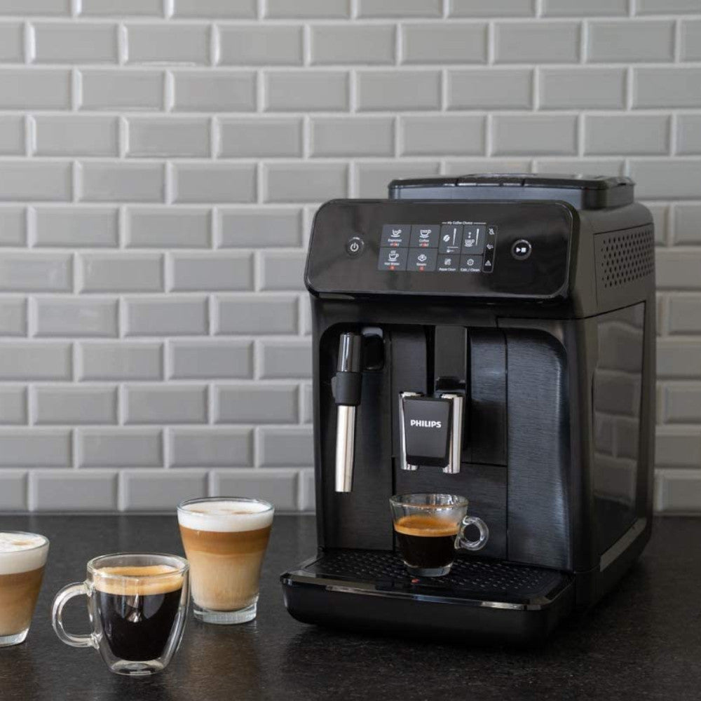Refurbished PHILIPS EP1220 Fully Automatic Espresso Machine with Manufacturer Warranty - Perfect for Home, Office & Coffee Shop Use