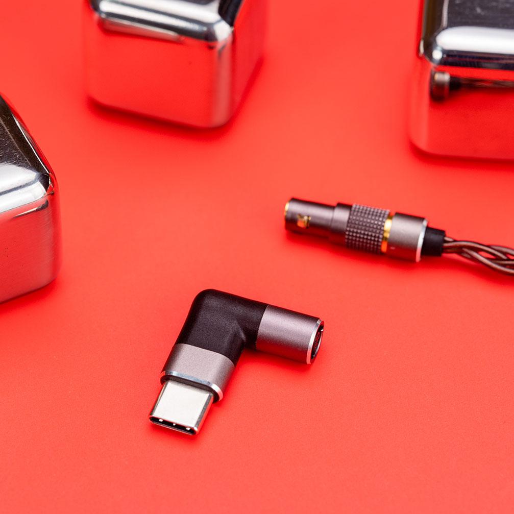 DUNU Quick Switch Plug Adapter - 3.5mm/2.5mm/4.4mm/Type-C/Lightning Audio Connector - Perfect for Headphones, Earphones & Audio Devices