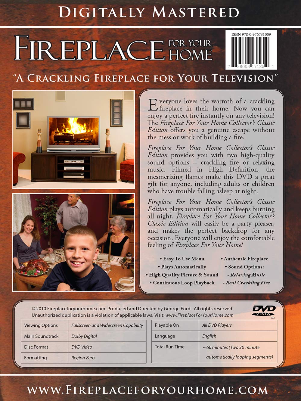 Cozy Electric Fireplace Heater for Home - Realistic Flame Effect, Adjustable Temperature, Remote Control - Perfect for Living Room, Bedroom & Office Warmth