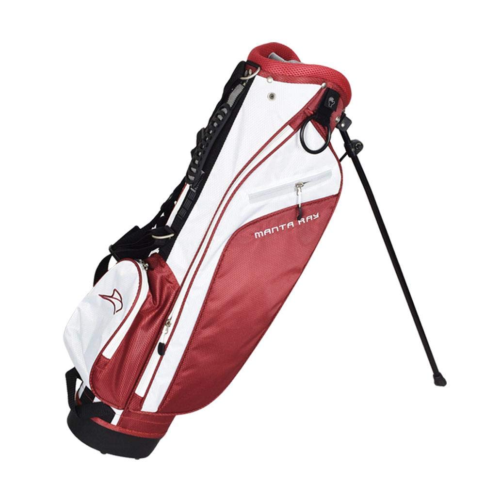 Ray Cook Manta Ray 8 Piece Junior Golf Club Set with Carry Bag for Kids Ages 9-12 | Premium Lightweight Clubs for Junior Golfers | Perfect for Practice, Tournaments & Junior Golf Courses