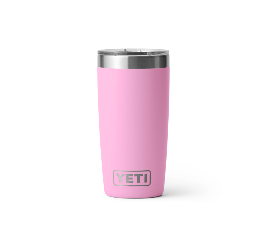 Stainless Steel 10 oz Rambler Tumbler with MagSlider Lid - Insulated Travel Mug for Coffee, Tea & Cold Drinks - Perfect for Camping, Hiking & Office Use
