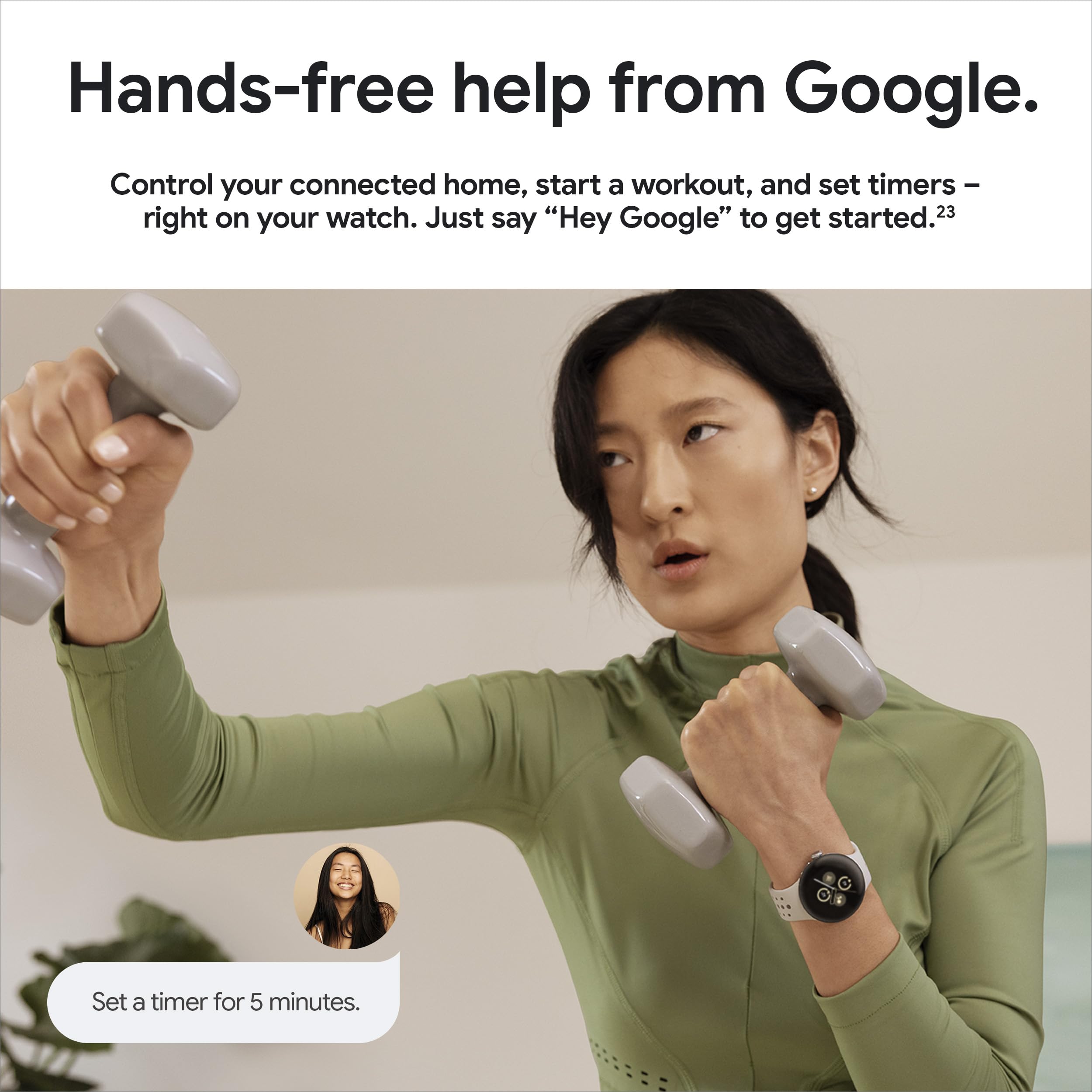 Google Pixel Watch 2 - Smartwatch with WiFi Connectivity in Black - Fitness Tracker, Heart Rate Monitor & Sleep Tracking for Android Users - Perfect for Workouts, Daily Wear & Travel