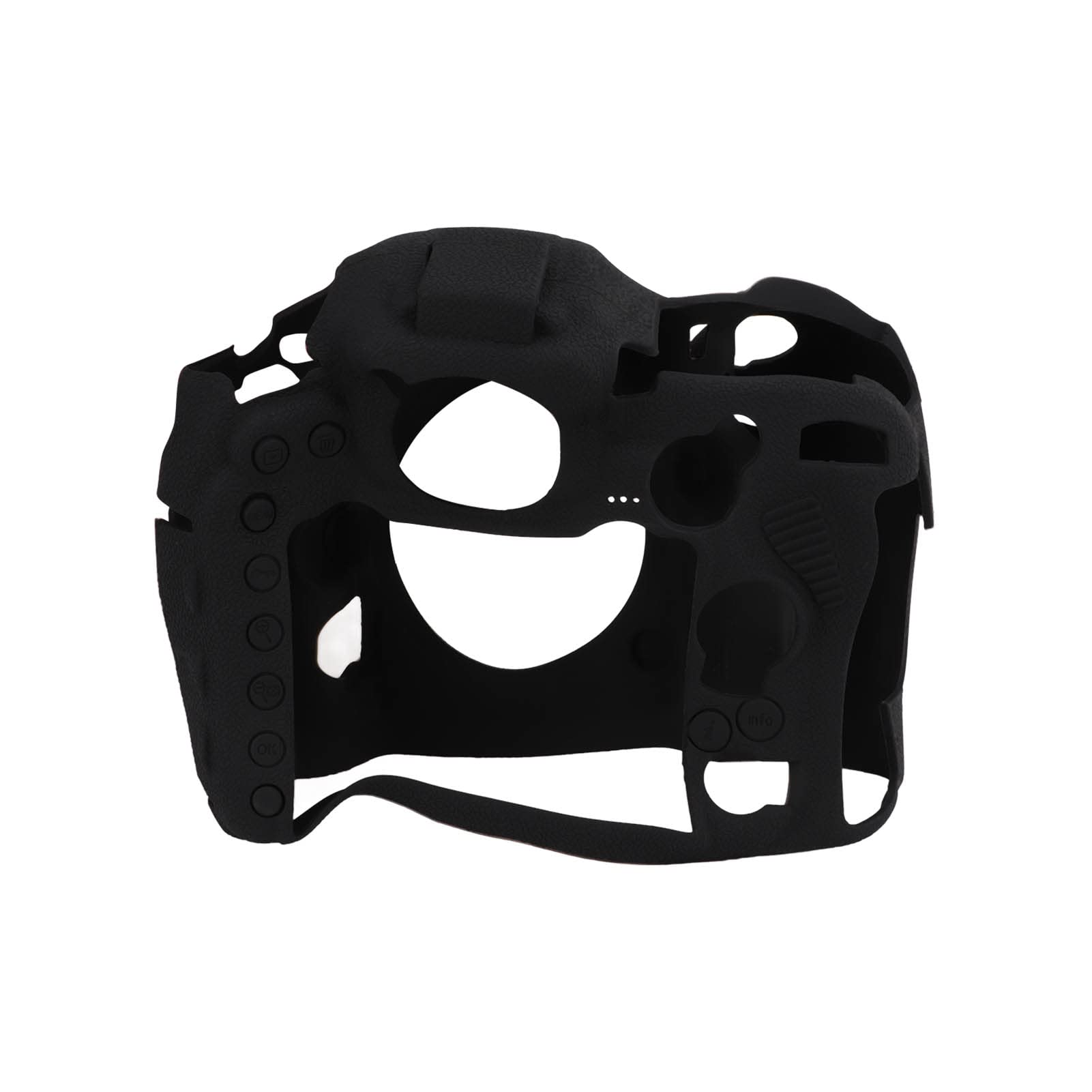 Shanrya Soft Silicone Camera Case Cover for Nikon D500 - Washable, Anti-Scratch, Stretchable & Easy Hood Access - Perfect for Travel, Outdoor Photography & Daily Protection
