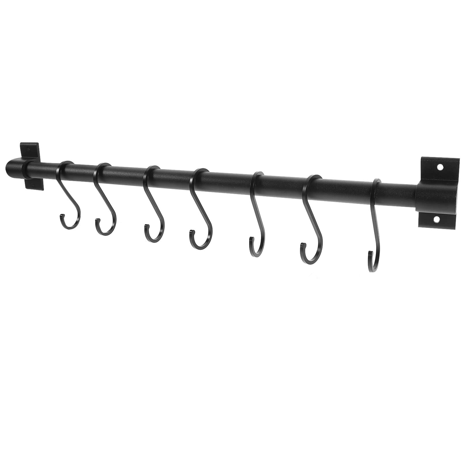 Alipis 10-Pack Aluminum Bathroom & Kitchen Storage Organizer Set - Multi Hook Hanger Rack for Towels, Utensils, Pans & Mugs - Space Saving Cabinet Organizer for Bathroom, Kitchen & Pantry (Perfect for Small Spaces & Home Organization)