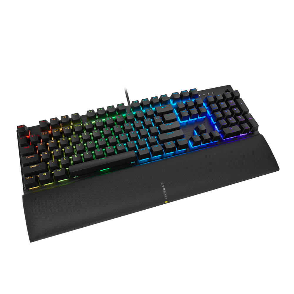 Corsair K60 RGB Pro SE Mechanical Gaming Keyboard with CHERRY VIOLA Switches - Wired USB, RGB Backlit, Ergonomic Design for PC, Mac, PS5, Xbox - Perfect for Gaming, Typing & Office Work