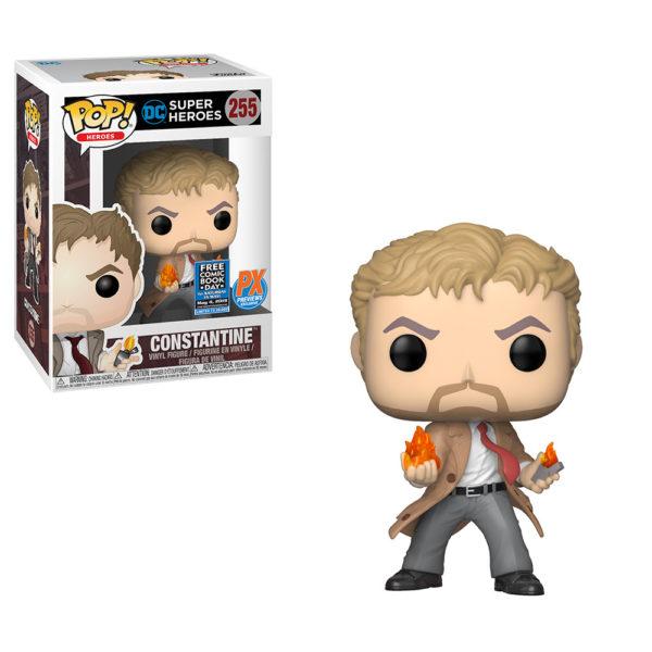 Funko Pop! DC Super Heroes: Constantine #255 Collectible Vinyl Figure – Perfect for DC Comics Fans & Pop Culture Collectors | Display for Home, Office, or Gaming Room Decor