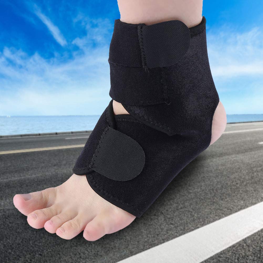 Breathable Polyester Ankle Brace Support Wrap - Adjustable Compression for Running, Basketball & Fitness - Lightweight & Comfortable for Outdoor Sports & Active Lifestyle