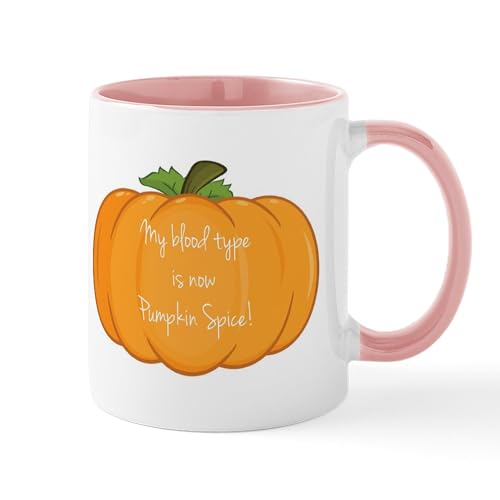 White/Pink Inside - PUMPKIN SPICE Mugs