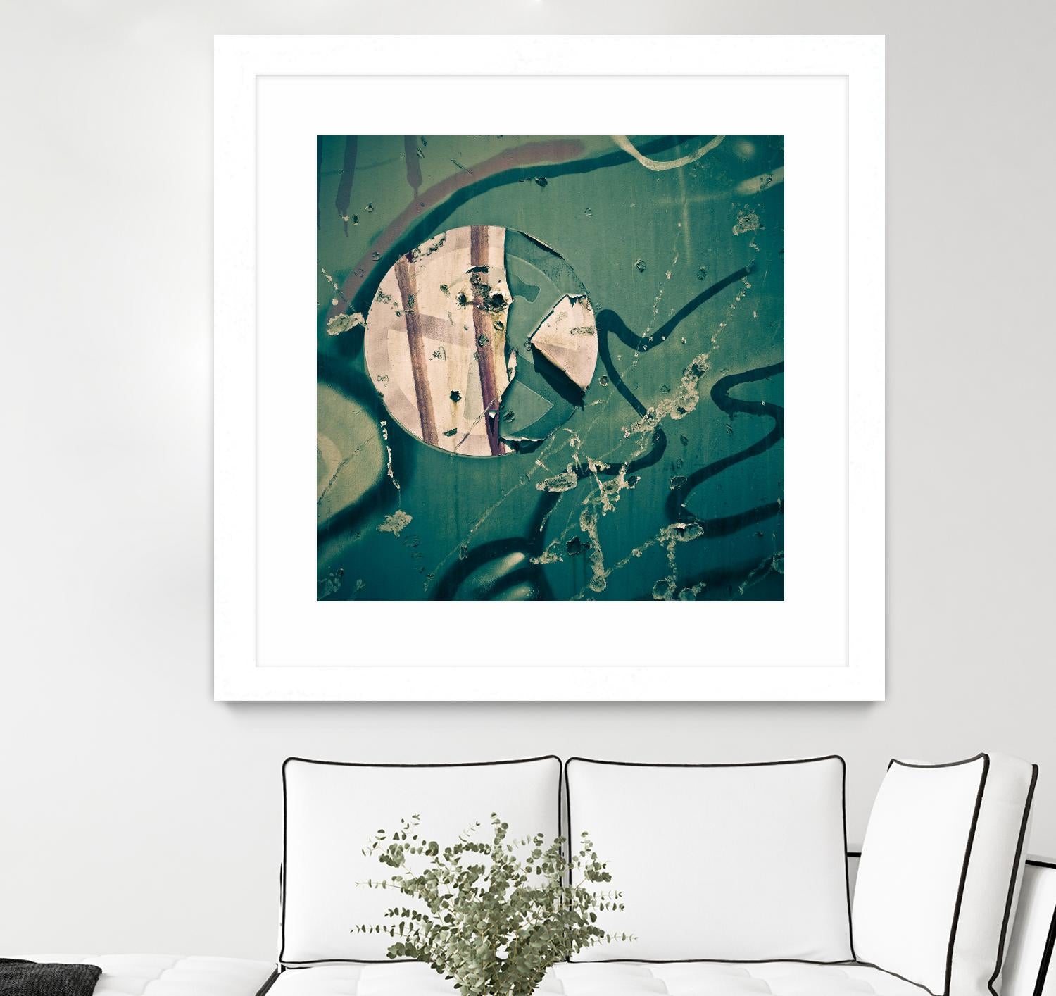 Contrast in Metal III - Premium Metal Wall Art for Modern Home & Office Decor | Elegant Abstract Design for Living Room, Bedroom & Workspace
