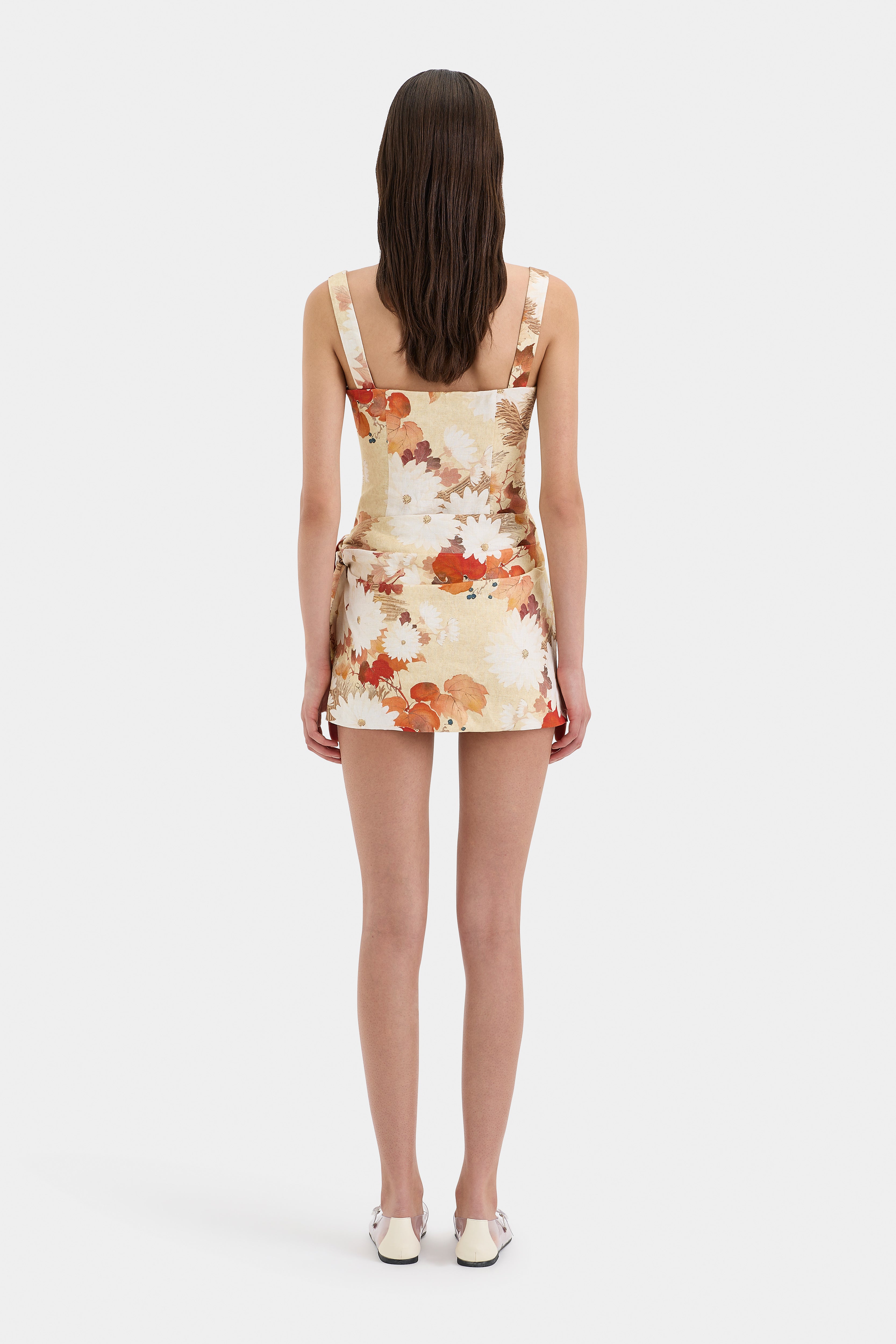 Jessamine Tie Mini Dress - Floral Print Summer Party Dress for Women, Perfect for Weddings, Dates & Night Out
