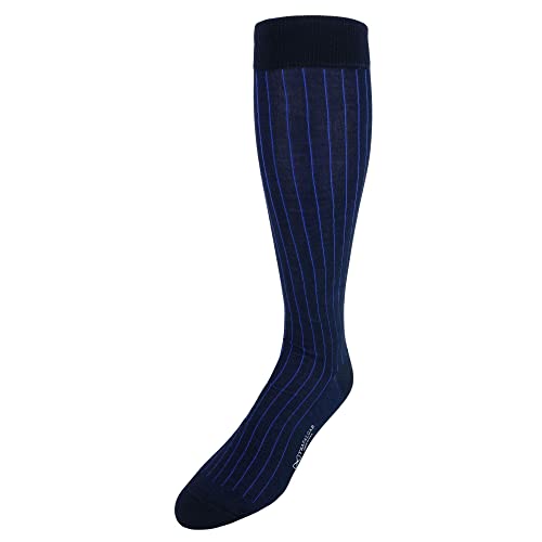 Navy With Blue Stripe