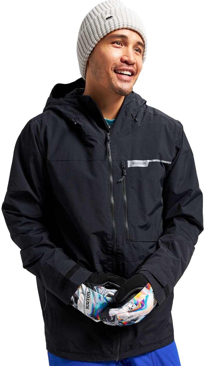 Burton Men's Peasy Jacket - Waterproof Winter Jacket for Skiing & Snowboarding - Lightweight Insulated Outdoor Coat for Hiking & Cold Weather
