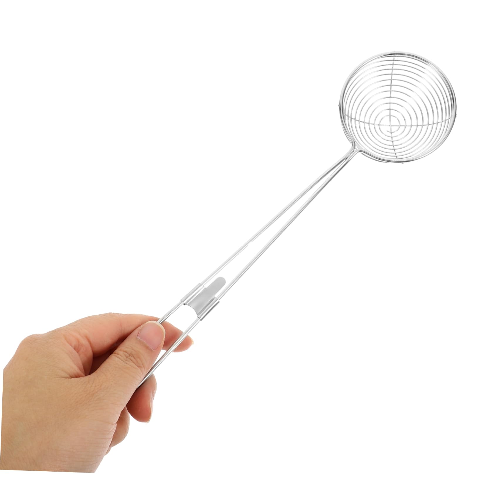 5-Piece Stainless Steel Colander Filter Spoons Set - Kitchen Strainer Sieve for Pasta, Vegetables, Fruits - Durable Food Skimmer Scoop for Cooking, Baking, and Meal Prep