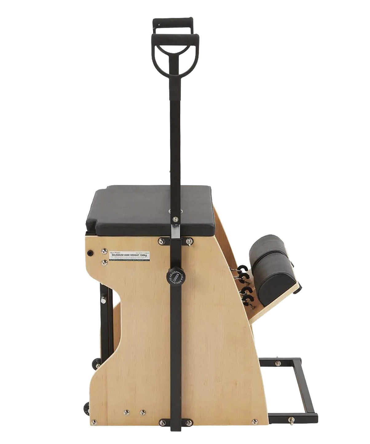 Split Pedal Wunda Chair - Adjustable Home Gym Equipment for Pilates, Yoga & Core Strength Training - Perfect for Home Workouts & Studio Fitness