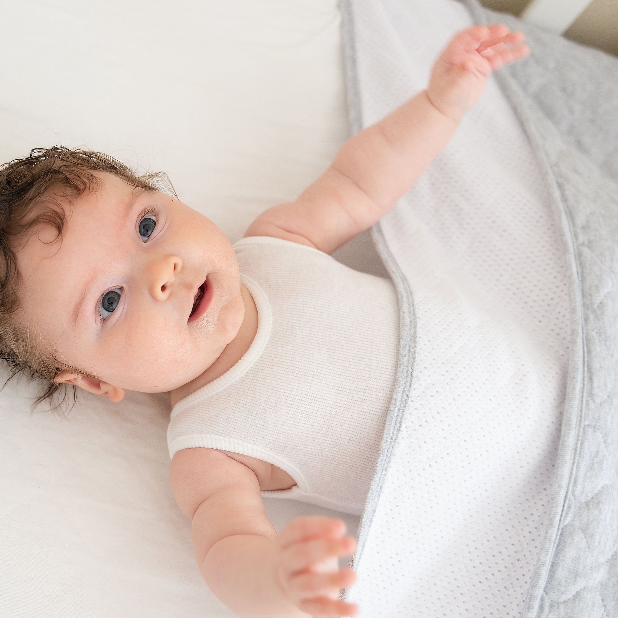 1.0 TOG Baby Sleep Sack - Breathable Cotton Sleeping Bag for Infants & Toddlers - Standard Cot Size - Perfect for Nursery, Daycare & Travel
