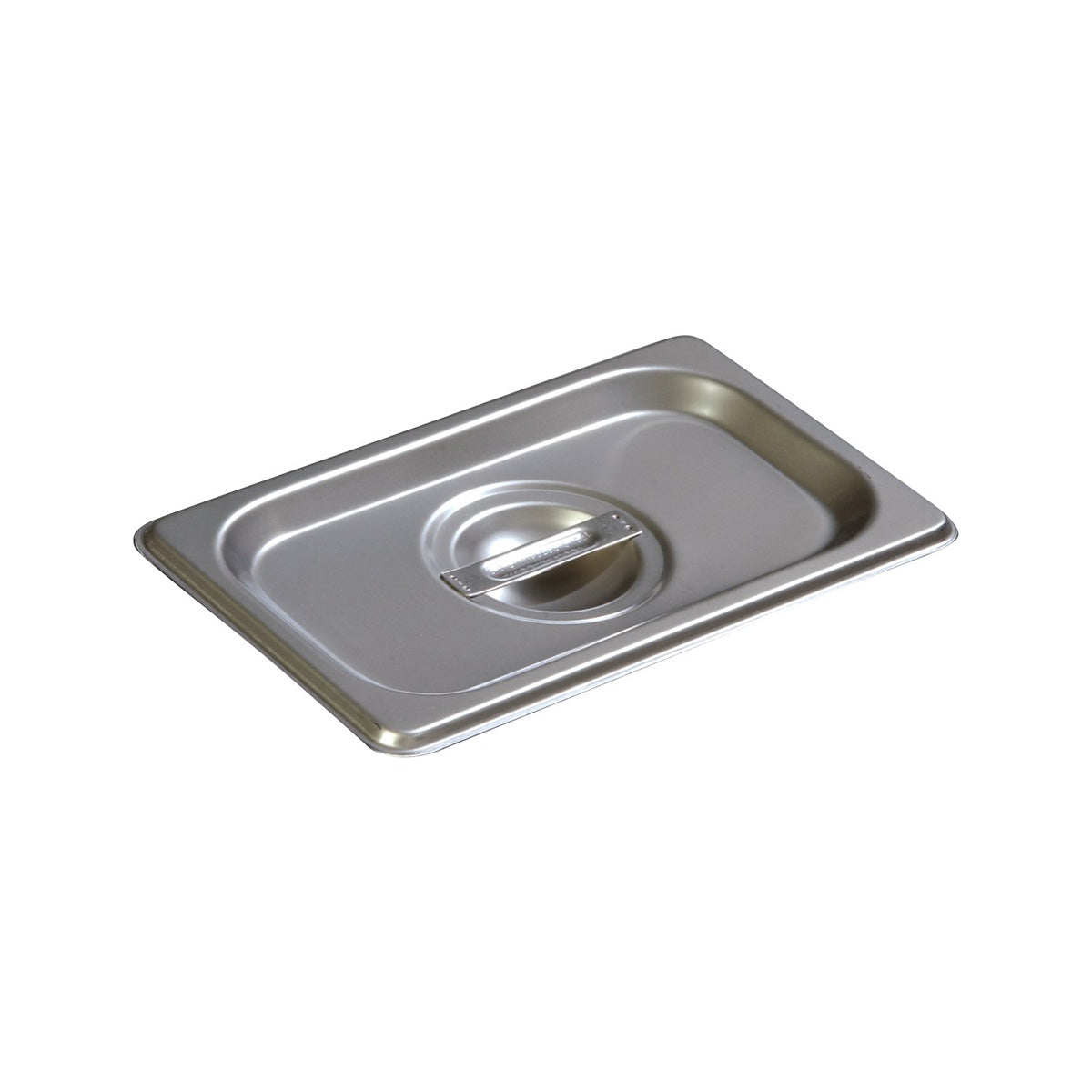Carlisle 607190C DuraPan Handled Cover - 1/9 Size Aluminum Food Pan Lid for Commercial Kitchens & Catering | Perfect for Buffets, Food Storage & Transport