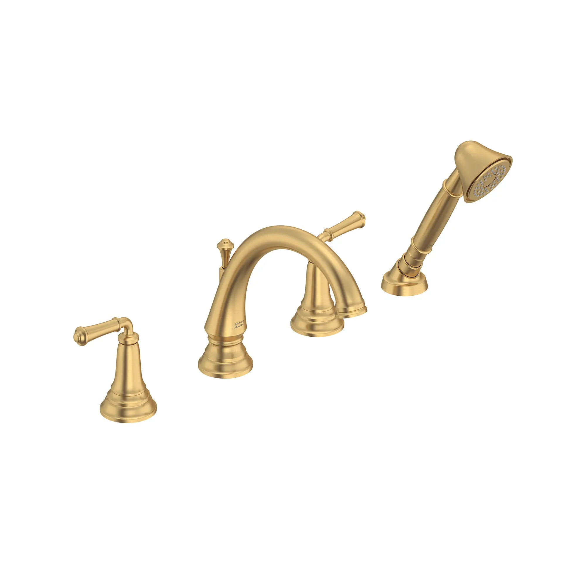 Delancey® Bathtub Faucet with Lever Handles & Personal Shower for Flash® Rough In Valve - Perfect for Bathroom Renovation & Spa-Like Experience