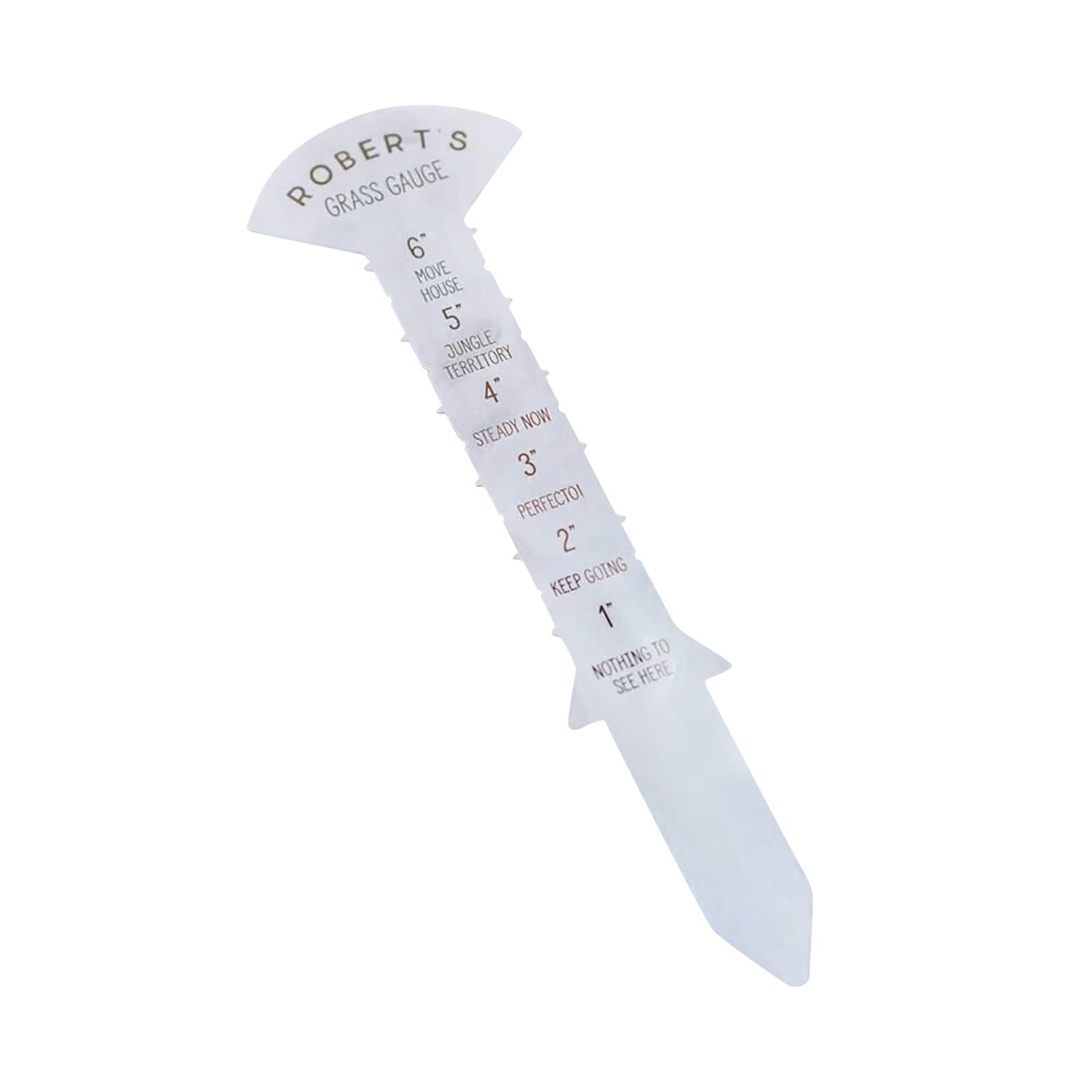 Stainless Steel Grass Gauge - Lawn Weeding & Plant Height Tool for Gardening & Landscaping | Perfect for Women Gardeners