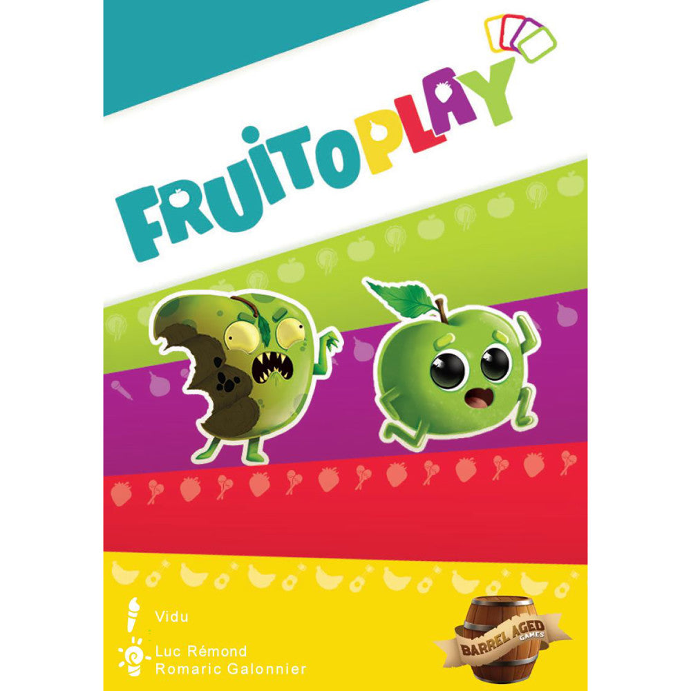 Barrel Aged Games Fruitoplay Zombie Themed Card Game - Fun Family Party Game for Kids & Adults