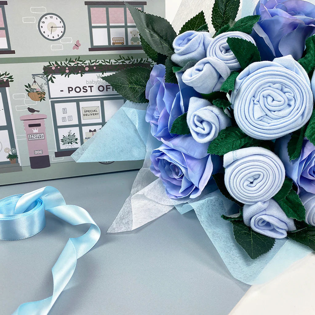 Luxury Baby Boy Gift Basket - Premium Newborn Essentials for Shower & Birthday - Perfect for Nursery Decor & Special Occasions