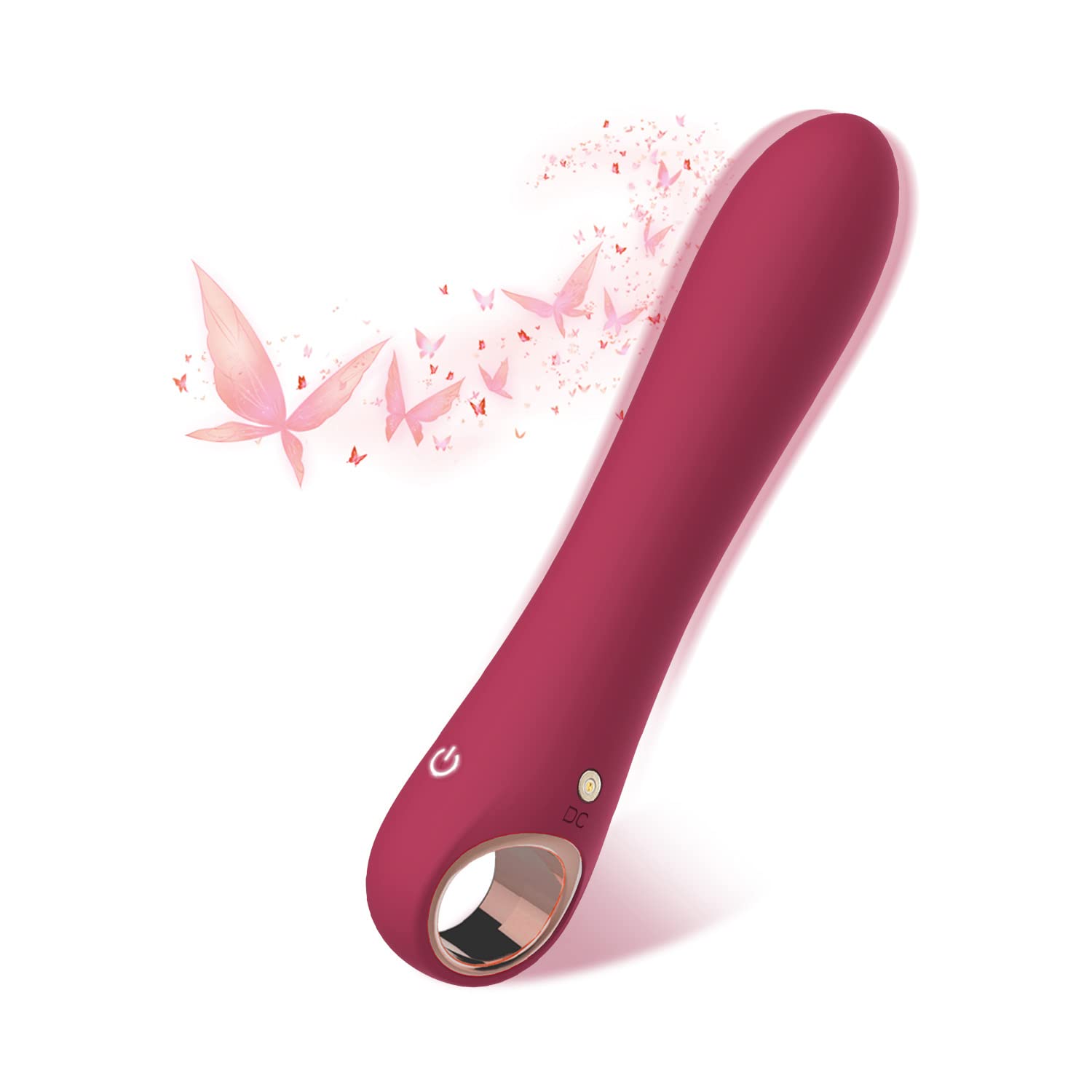 Premium G-Spot Vibrator for Women - 10 Powerful Vibration Modes, Realistic Silicone Dildo with Clitoral & Nipple Stimulator | Adult Sex Toy for Solo Play & Couples Pleasure (Burgundy) | Perfect for Bedroom Fun, Anniversary Gifts & Spicing Up Relationships