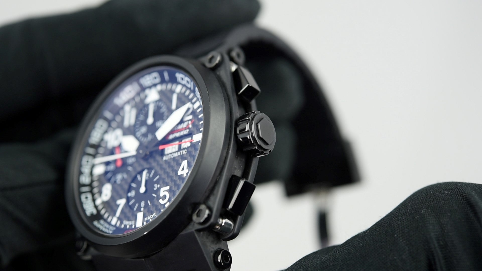Formex Speed Pilot AS1100 Carbon Limited Edition Pre-Owned Swiss Automatic Watch - Luxury Men's Chronograph for Racing & Aviation Enthusiasts