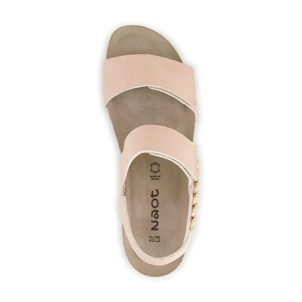 Eliana Back Strap Wedge Sandals - Comfortable Women's High Heel Shoes for Summer, Party & Wedding - Size 5-11, Black/Beige/Nude (Style 4473) | Perfect for Date Night, Office Wear & Special Occasions