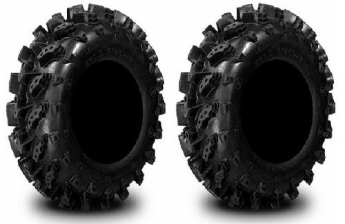 Interco Swamp Lite 22x11-10 6-Ply ATV Tires - Pair of 2 All-Terrain Mud Tires for Off-Road, Hunting & Trail Riding - Fits ATV, UTV & Quad Vehicles