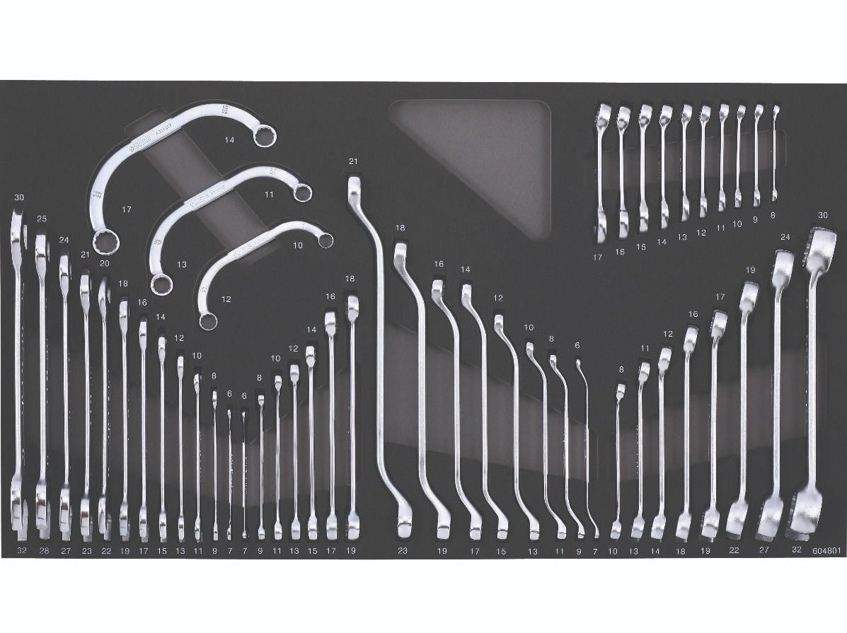 48-Piece Sonic Foam System Wrench Set - Large 34 Size for Automotive Repair, DIY Projects & Home Maintenance