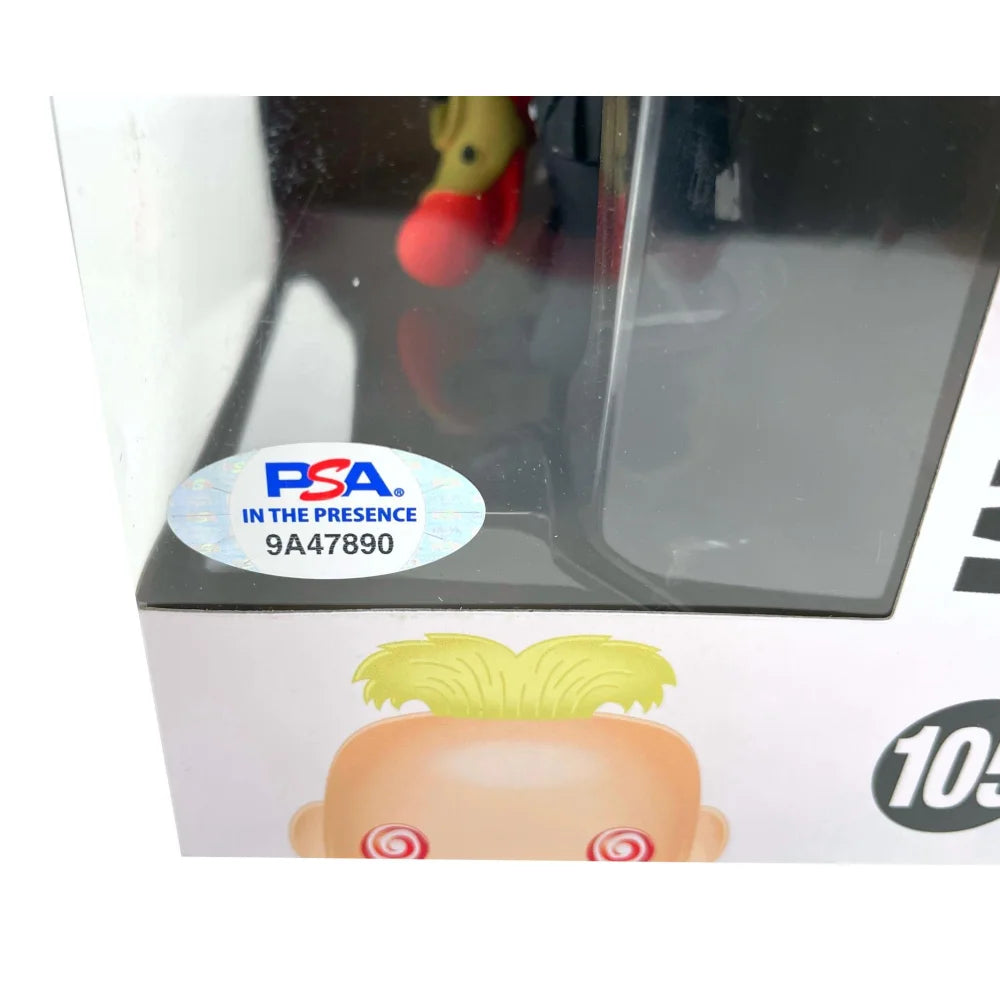 Authentic Christopher Lloyd Signed Judge Doom Who Framed Roger Rabbit Funko Pop with PSA/DNA COA - Rare Collectible for Movie Fans & Pop Culture Enthusiasts - Perfect for Display, Gifts, and Memorabilia Collections