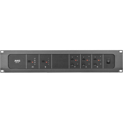 AKG CS3 BU Conference Base Unit - Premium Wireless Microphone System for Clear Audio in Meetings & Presentations | Ideal for Conference Rooms, Boardrooms & Corporate Events