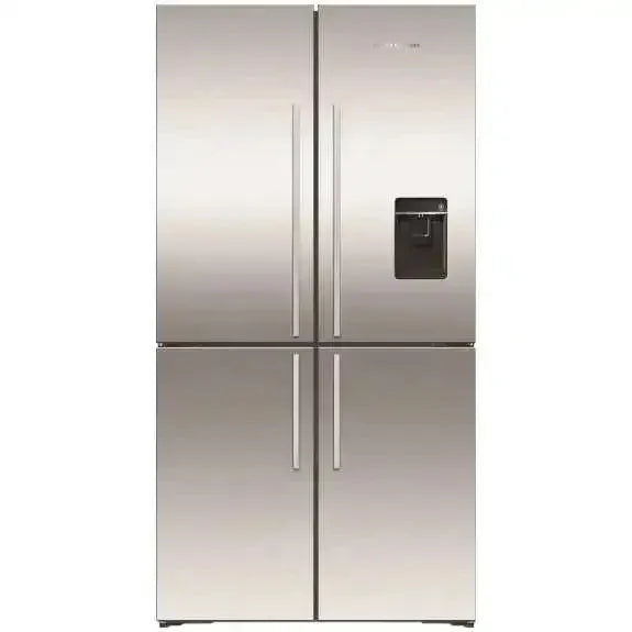 Fisher & Paykel 538L Quad Door Refrigerator - Stainless Steel French Door Fridge with Spacious Interior, Energy Efficient, Perfect for Large Families & Entertaining