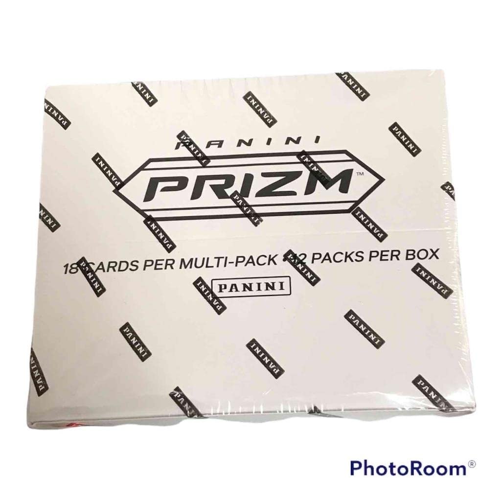 2021 Panini Prizm Baseball Cello Box - 12 Packs per Box | Collectible Trading Cards for Sports Fans & Investors | Perfect for Trading, Collecting, and Displaying