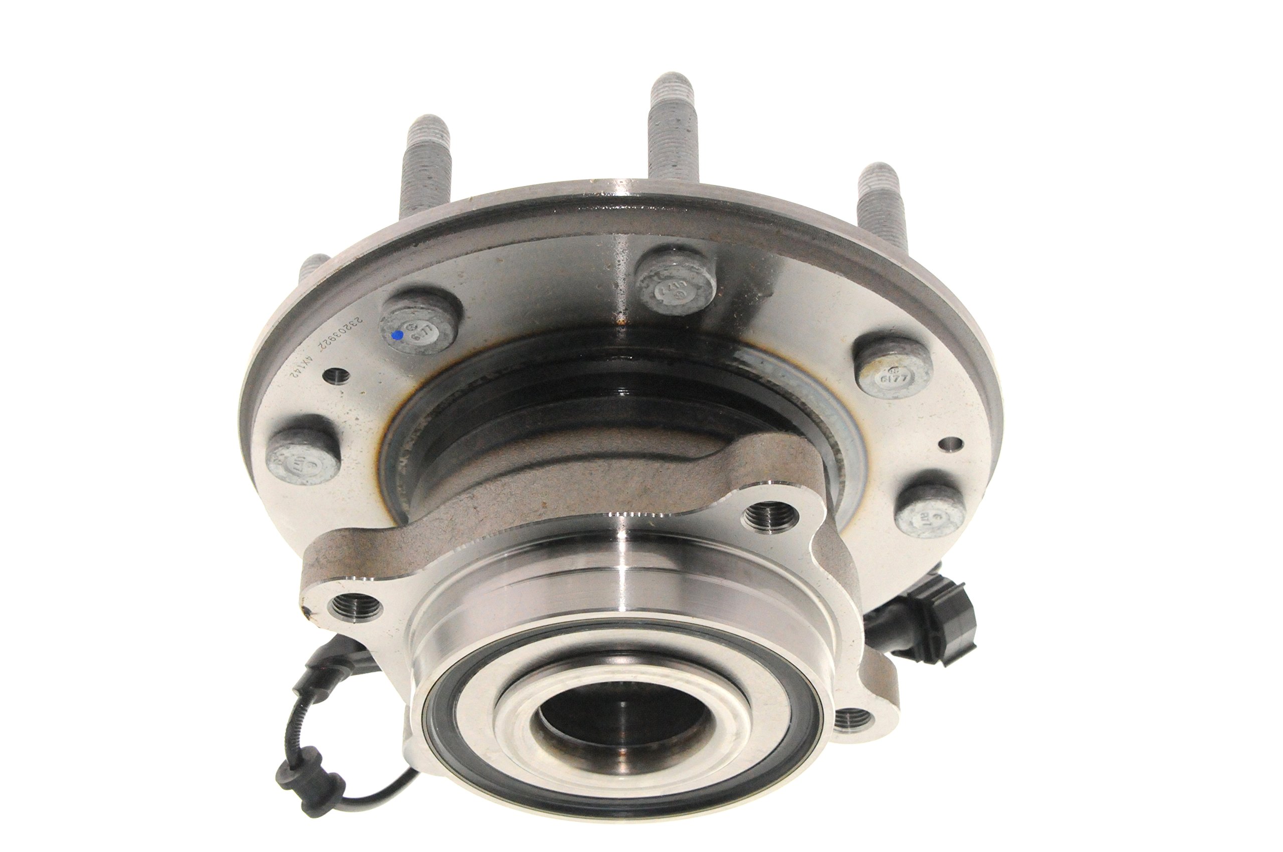ACDelco FW427 GM Original Equipment Front Wheel Hub & Bearing Assembly with ABS Wheel Speed Sensor & Studs - Perfect for Chevy Silverado, GMC Sierra & GM Truck Repairs