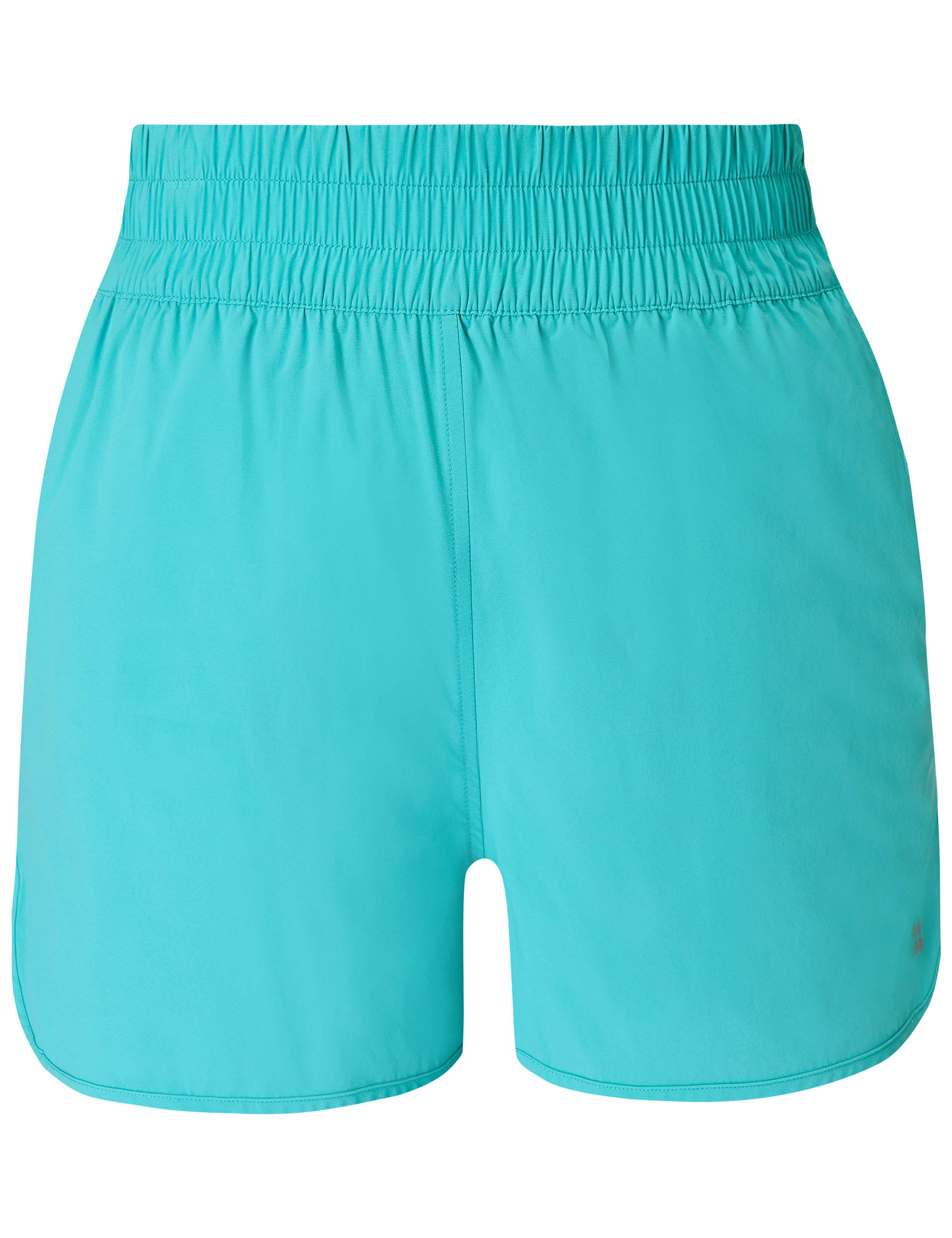 **Relay Shell Shorts for Men - Ripple Blue Quick-Dry Swim Trunks for Beach, Pool & Summer Outdoor Activities**