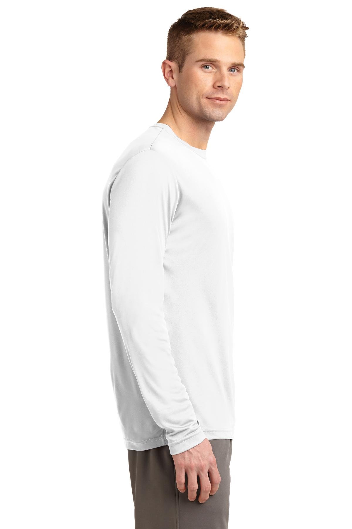 SPORT-TEK Tall Long Sleeve PosiCharge Competitor Tee - Moisture Wicking Performance Shirt for Men - Ideal for Running, Gym Workouts & Outdoor Sports