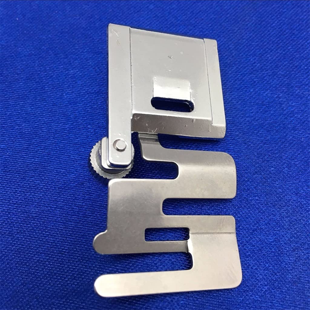 DSFEOIGY Elastic Cord Band Fabric Stretch Presser Foot for Domestic Sewing Machine - Perfect for Stretch Fabrics, Knits & Elastic Sewing Projects