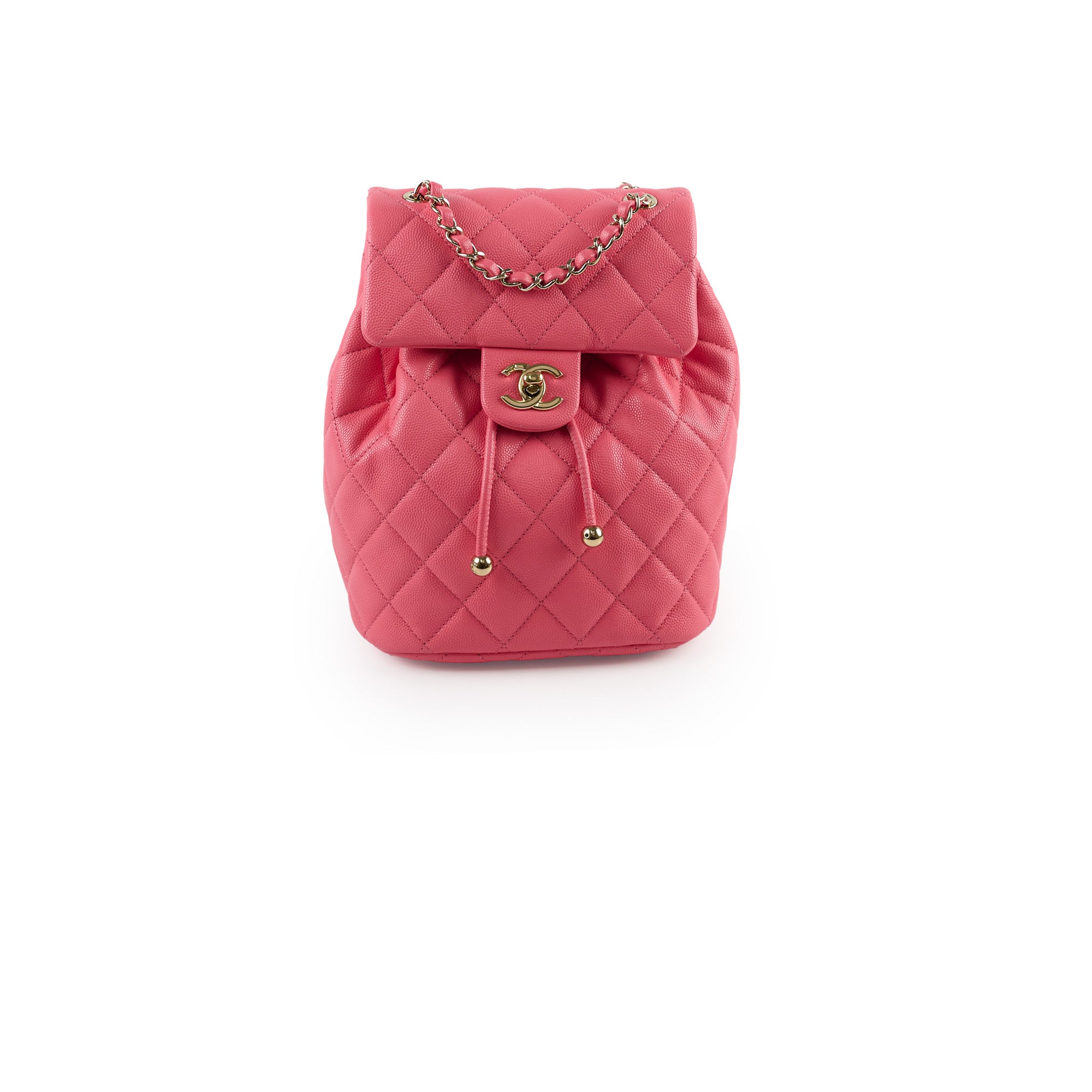 Chanel Caviar Small Urban Spirit Backpack in Pink - Authentic Microchipped 2024 Edition | Luxury Designer Handbag for Women, Perfect for Everyday Use & Travel