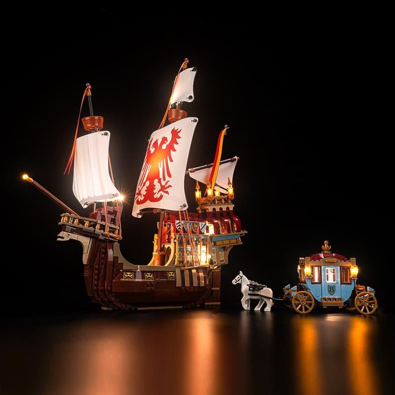 LEGO Triwizard Tournament: The Arrival 76440 Light Kit - LED Lighting Set for Harry Potter LEGO Building Blocks - Perfect for Display & Nighttime Decoration