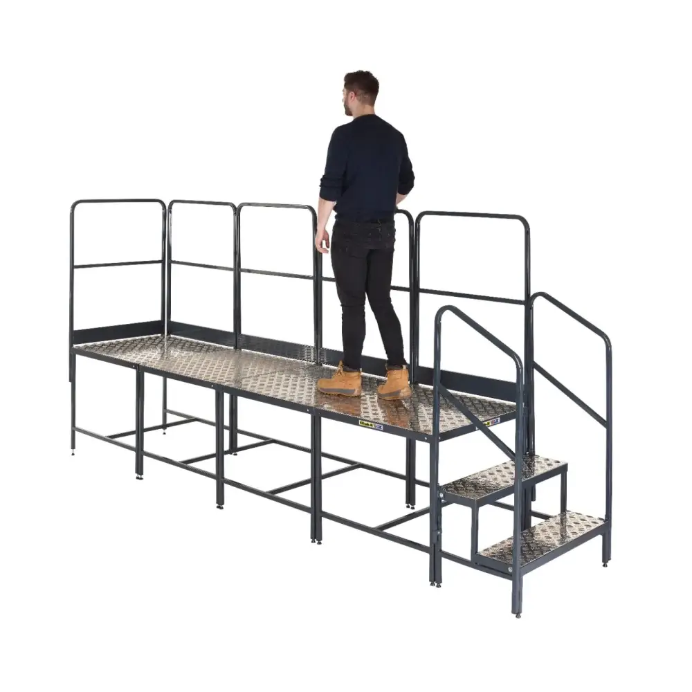 Climb It UK Platform - 4 Inline Platforms for Indoor/Outdoor Climbing, Fitness & Training | Perfect for Home Gyms, Playgrounds & Sports Facilities