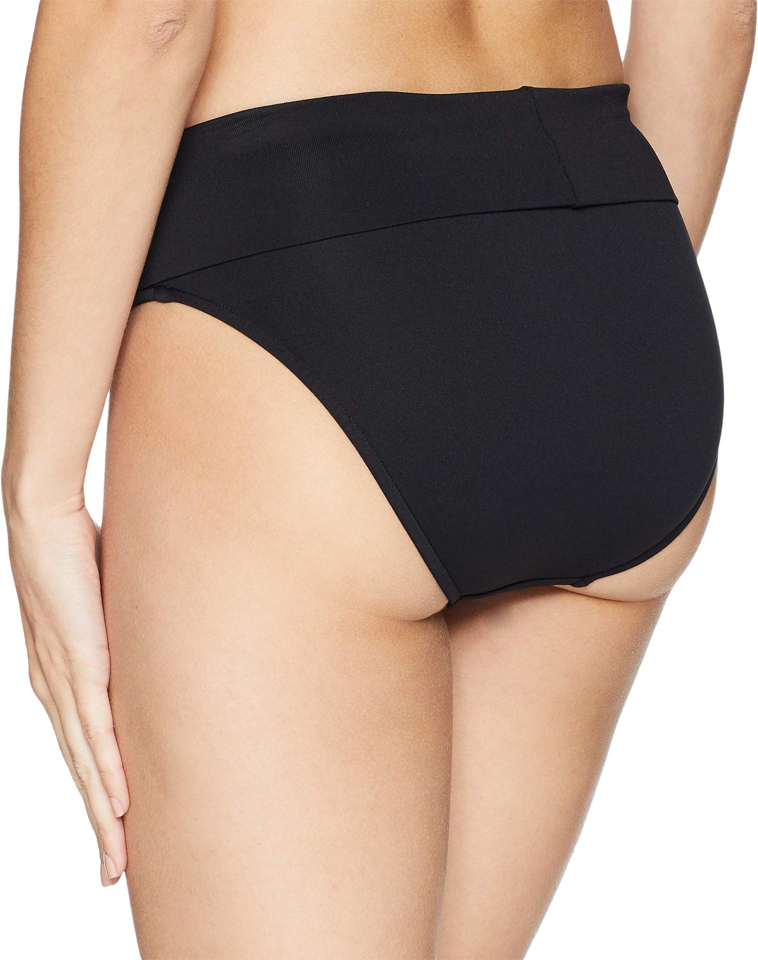 Seafolly Women's Standard Roll Top Pant Bikini Bottom Swimsuit - High Waisted Swimwear for Women, Comfortable Beachwear, Perfect for Pool, Vacation & Summer Activities